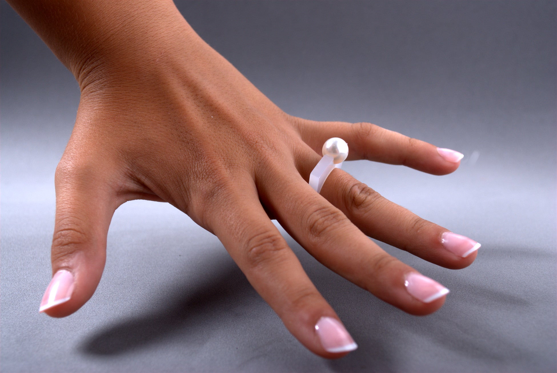 Anillo Papaiona T4 - Lucent Snow