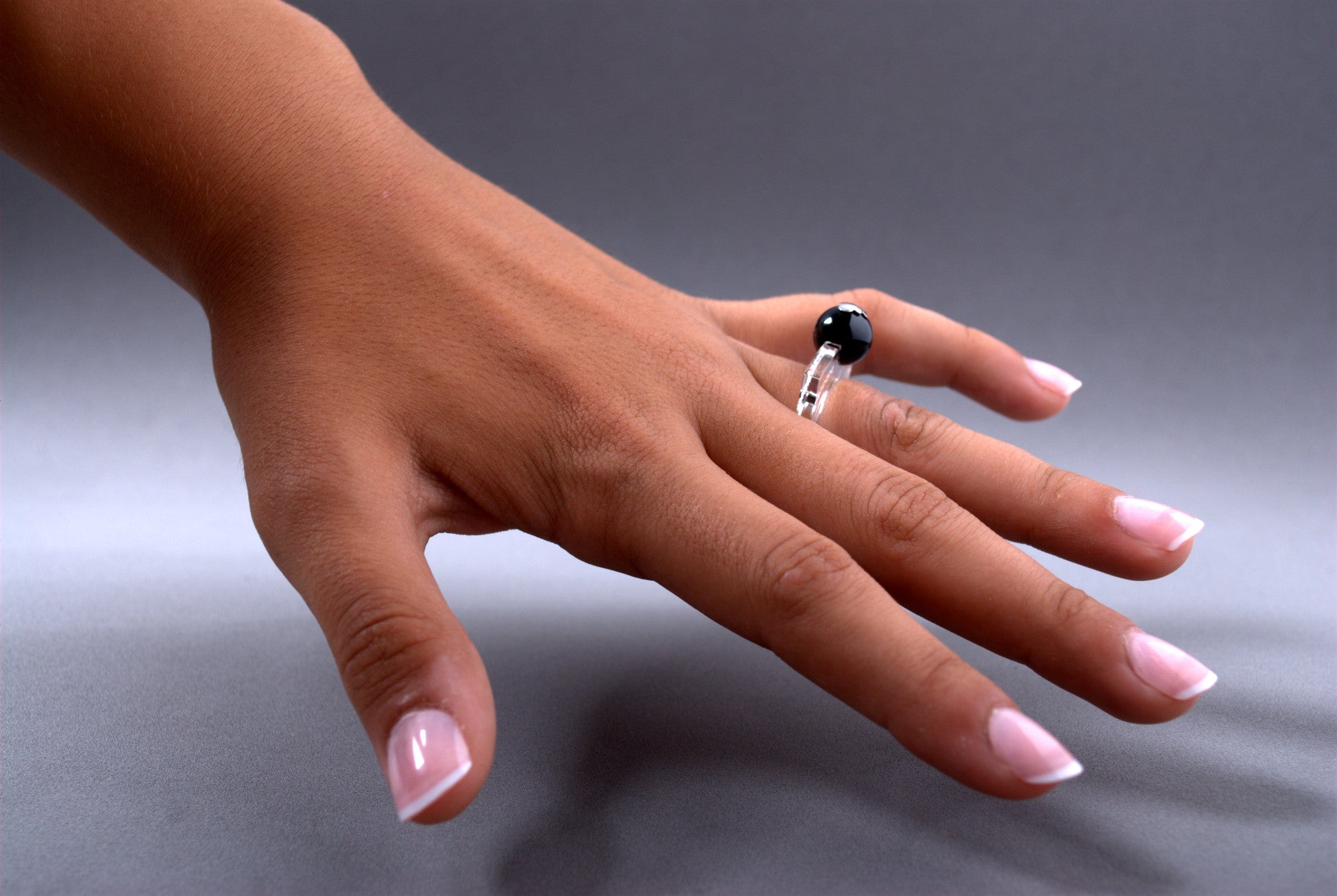Anillo Papaiona T4On - Crystal Black
