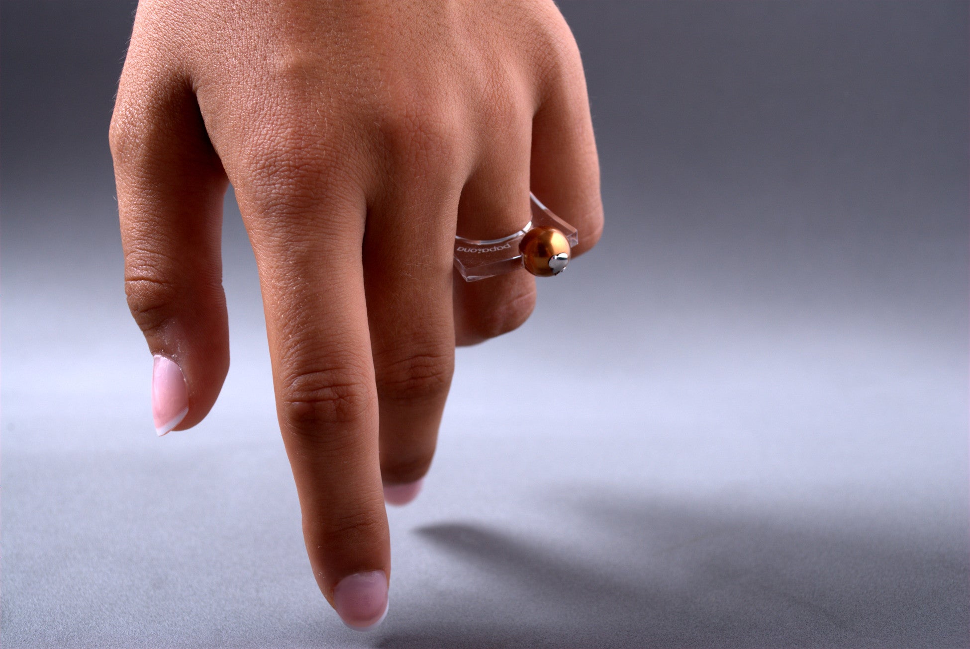 Anillo Papaiona T4On - Crystal Copper