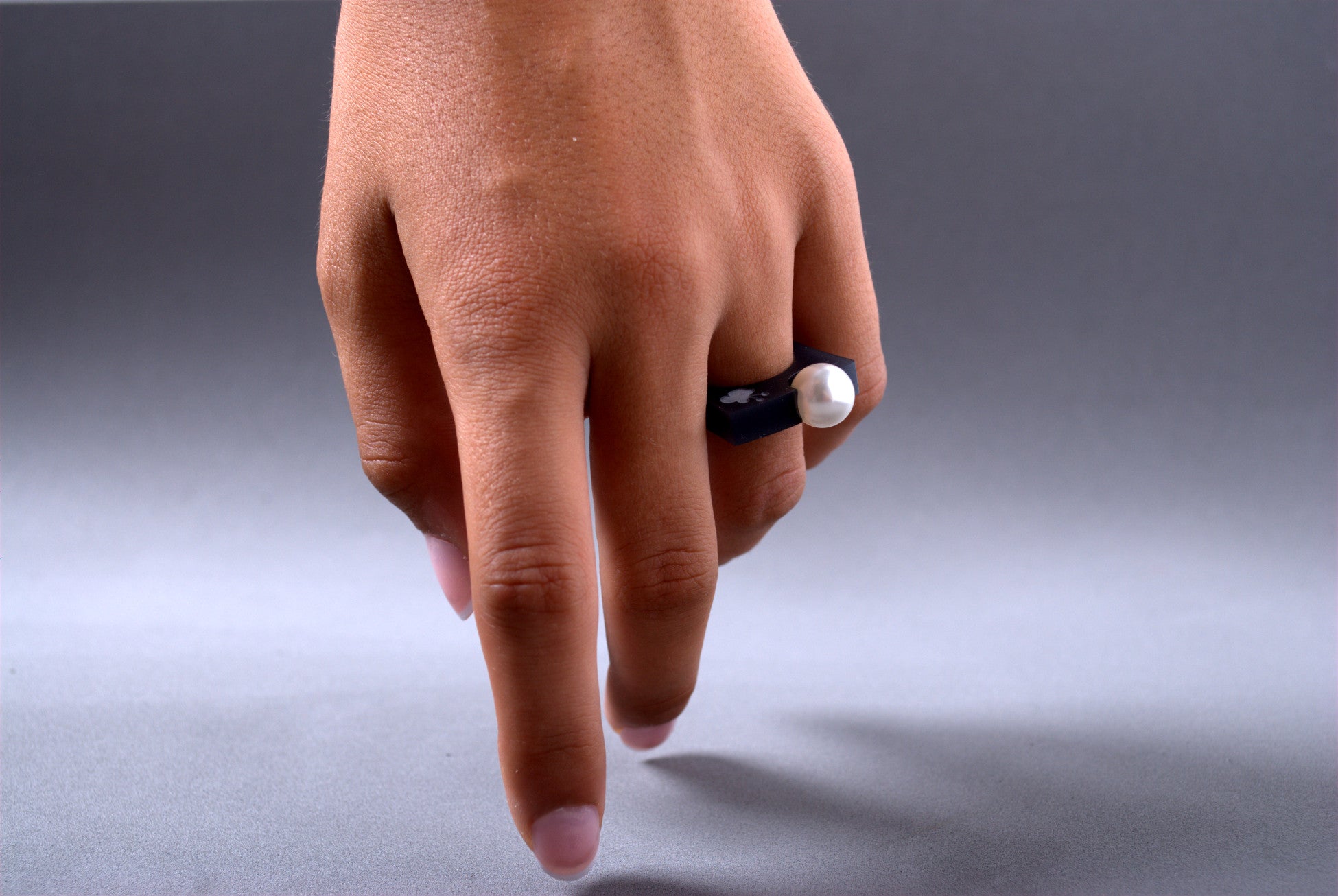 Anillo Papaiona T6Classic - Iced Graphito