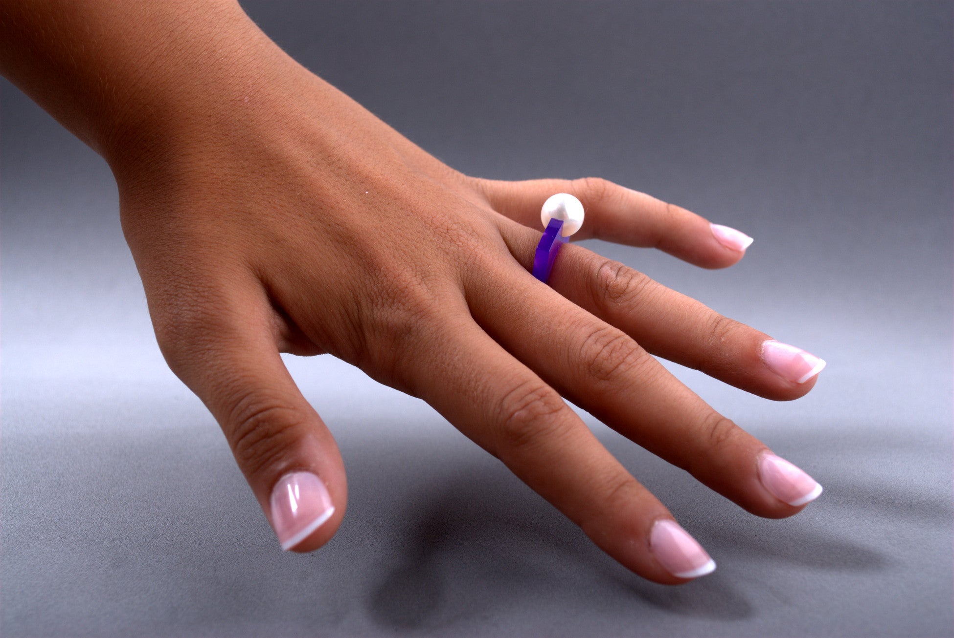 Anillo Papaiona T3 - Lucent Indigo
