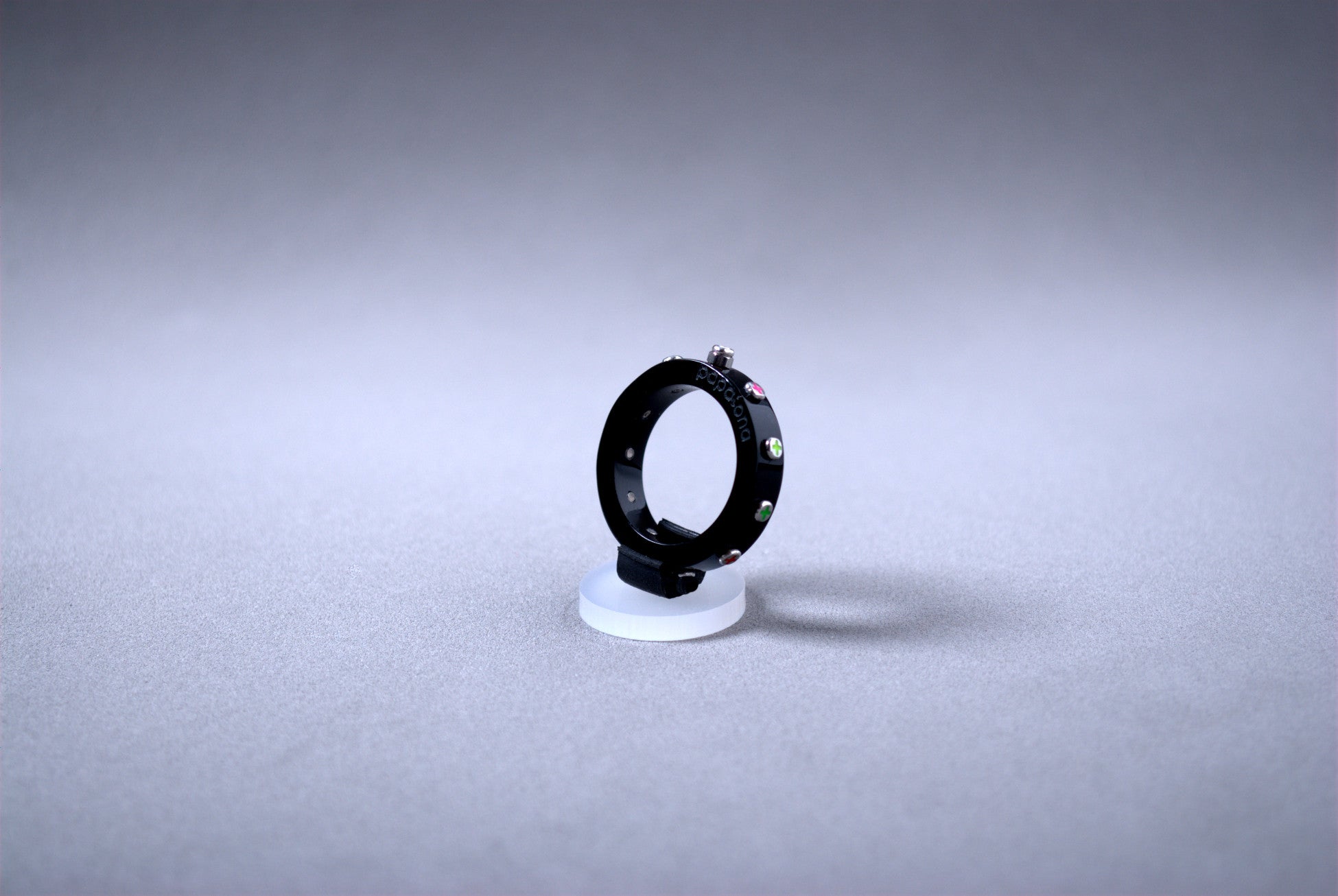 Black Rosary Ring by Papaiona