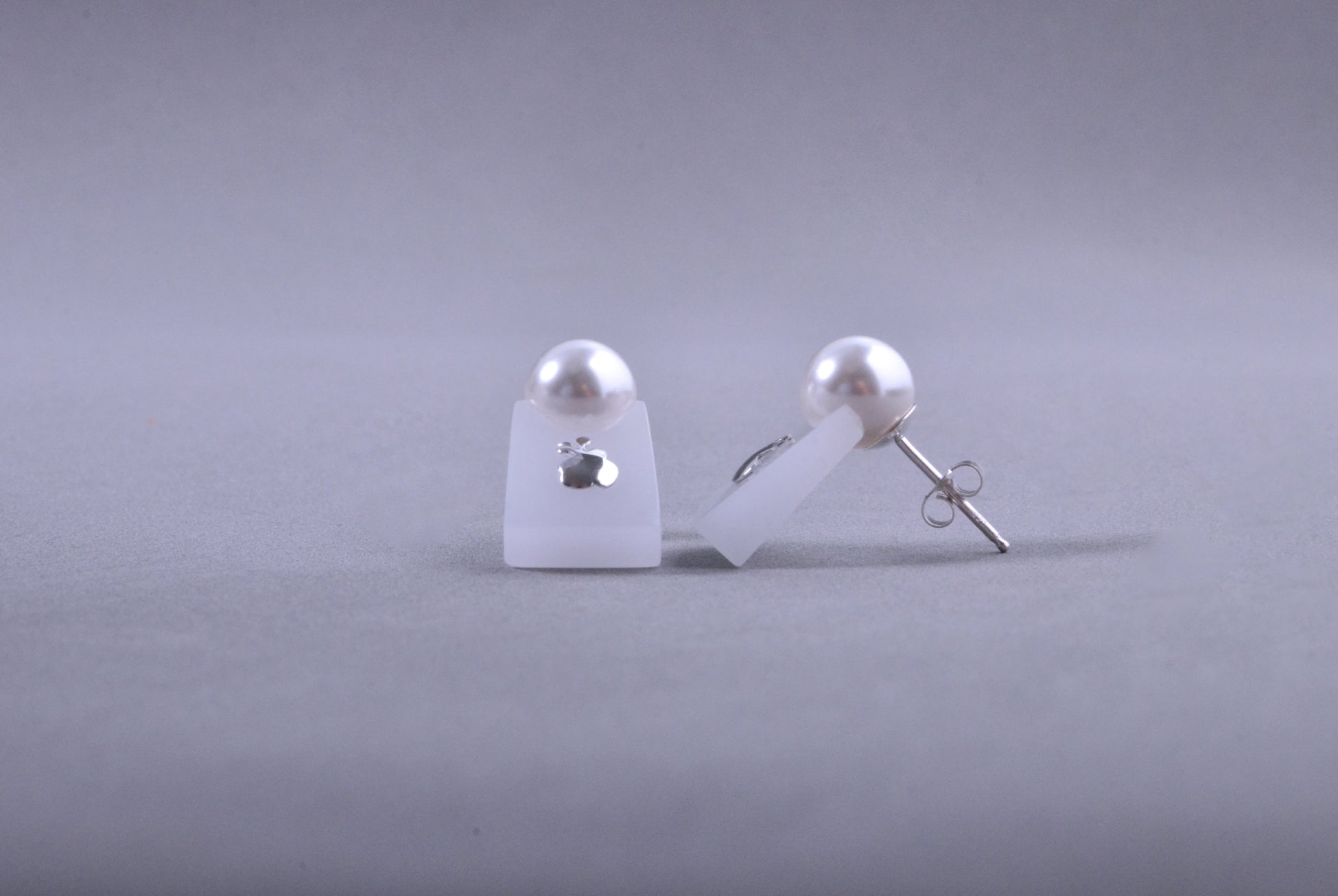 Pendientes Papaiona Trapeze Lucent Snow