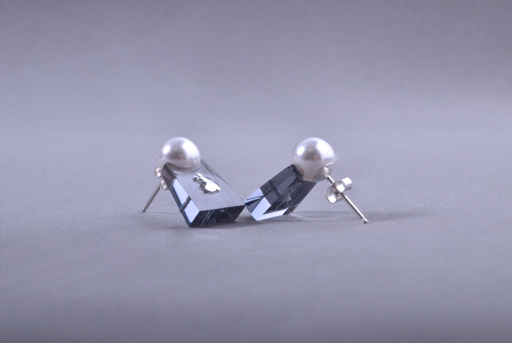 Pendientes Papaiona Trapeze Smoke