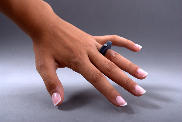 Anillo Papaiona T6Onto - Iced Graphito