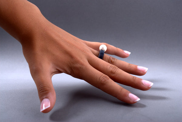 Anillo Papaiona T6Classic - Iced Graphito