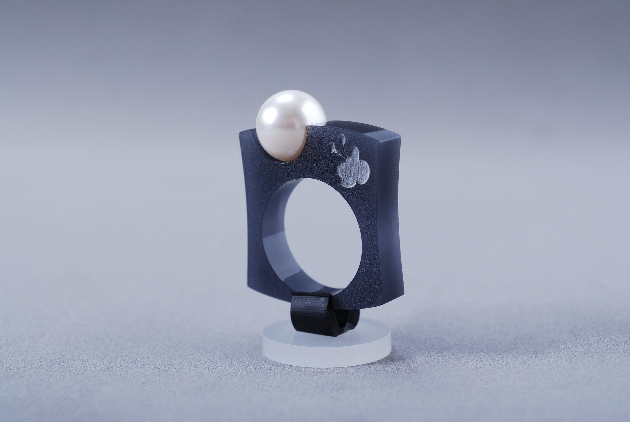 Anillo Papaiona T6Classic - Iced Graphito