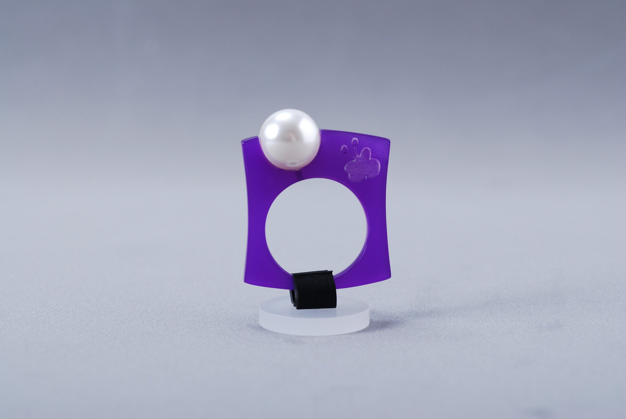 Anillo Papaiona T3 - Lucent Indigo