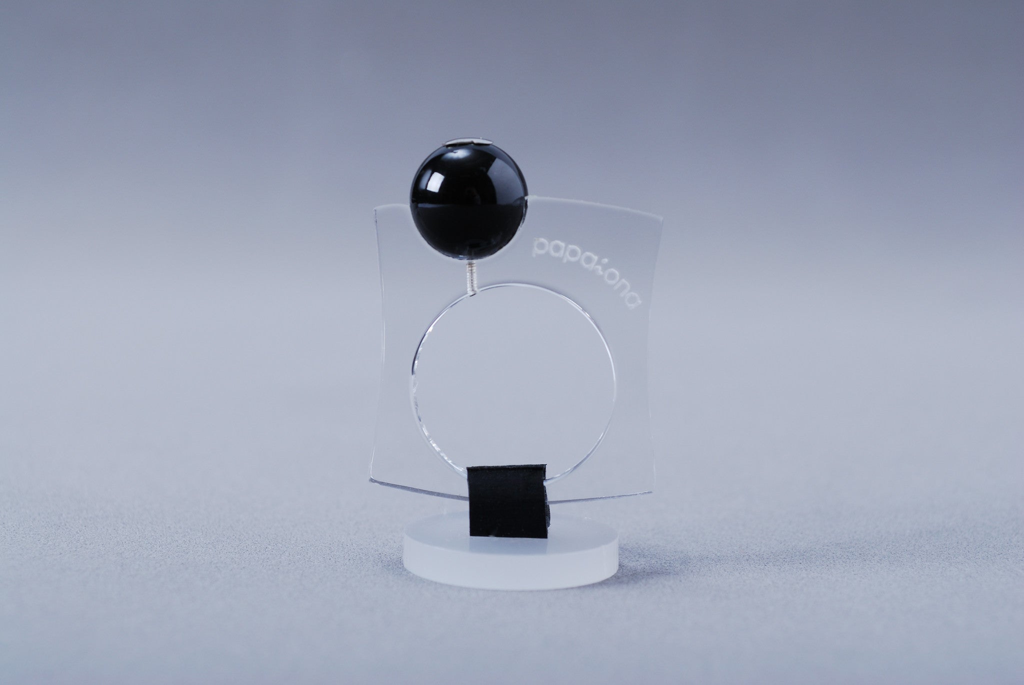 Anillo Papaiona T4On - Crystal Black