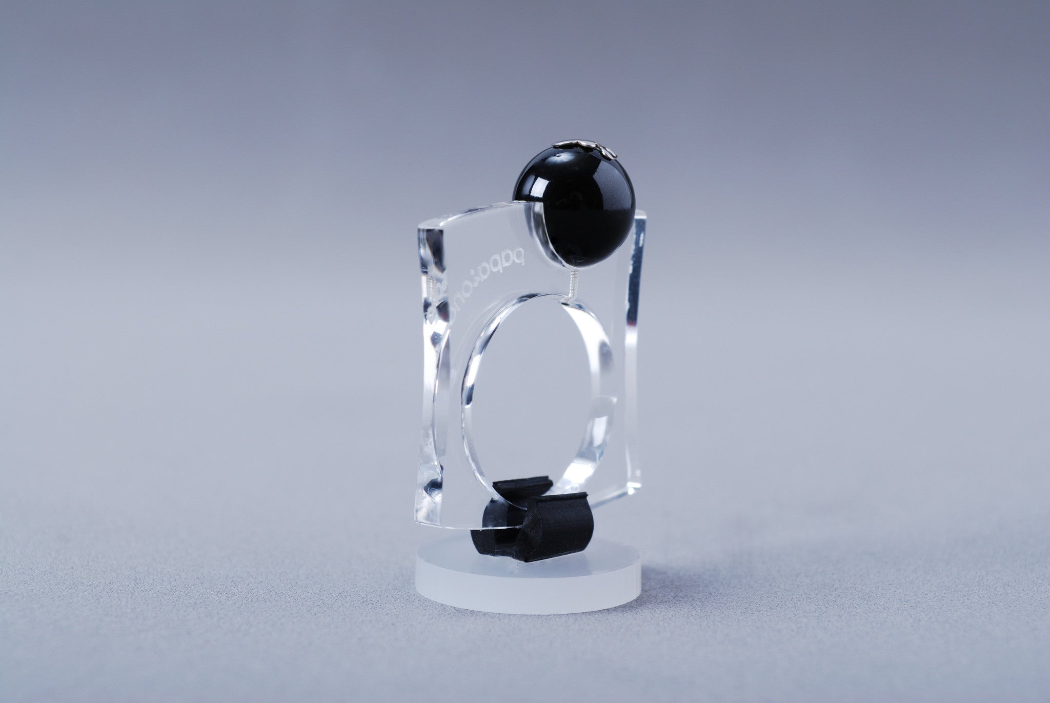 Anillo Papaiona T4On - Crystal Black