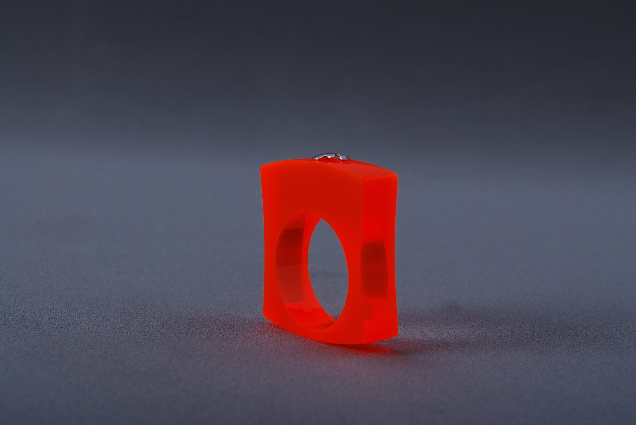 Anillo Papaiona T6Onto - Iced Fluo Mandarina