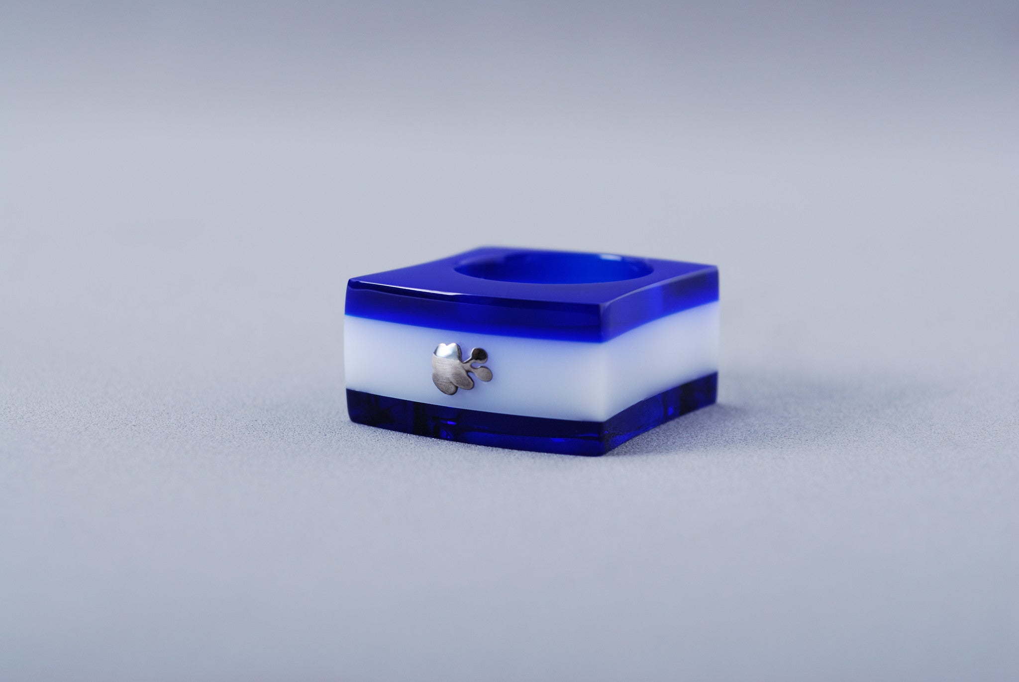 Anillo Papaiona T12Onto - Tricolour Saphire