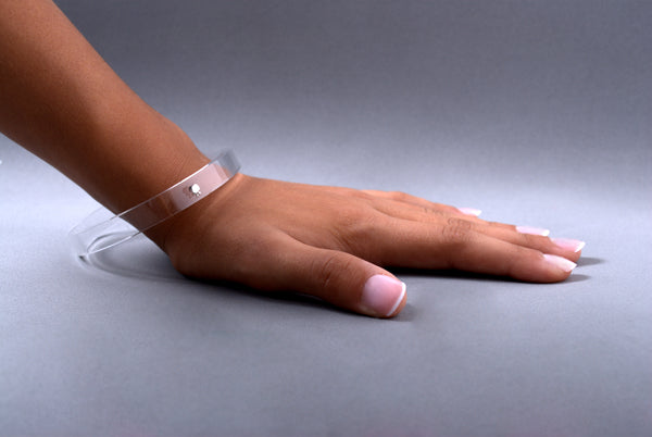 Pulsera Papaiona Round Crystal Ice