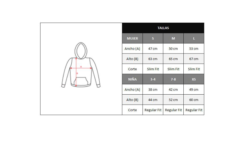 Tallas Sweatshirt